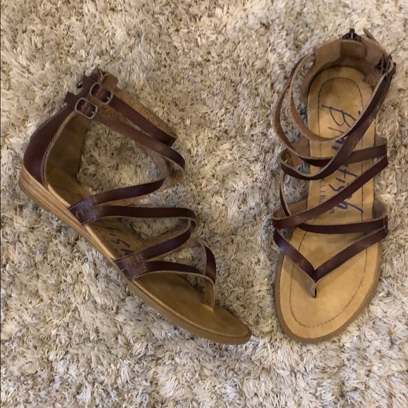 blowfish gladiator sandals